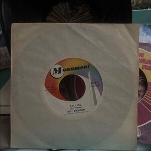 Monument Vinyl Record - Falling by Roy Orbison